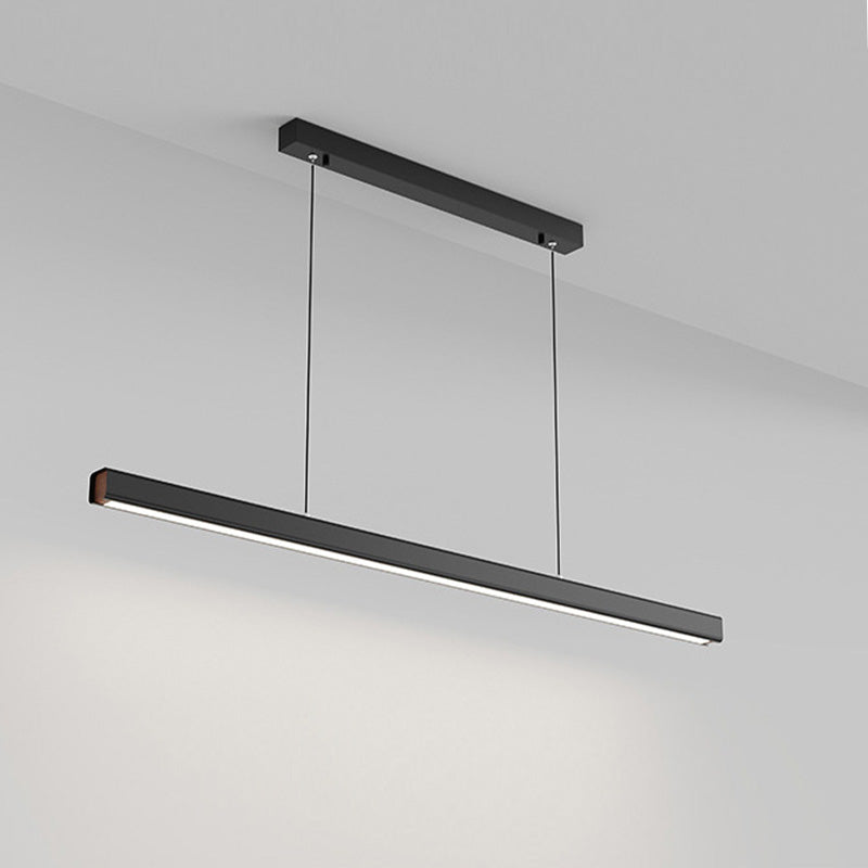 Linear Isola Lighting Acrilic Contemporary Simplicity Fishings a sospensione per il ristorante