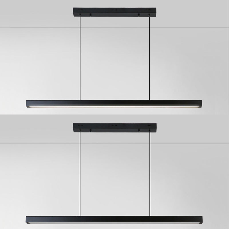 Linear Isola Lighting Acrilic Contemporary Simplicity Fishings a sospensione per il ristorante