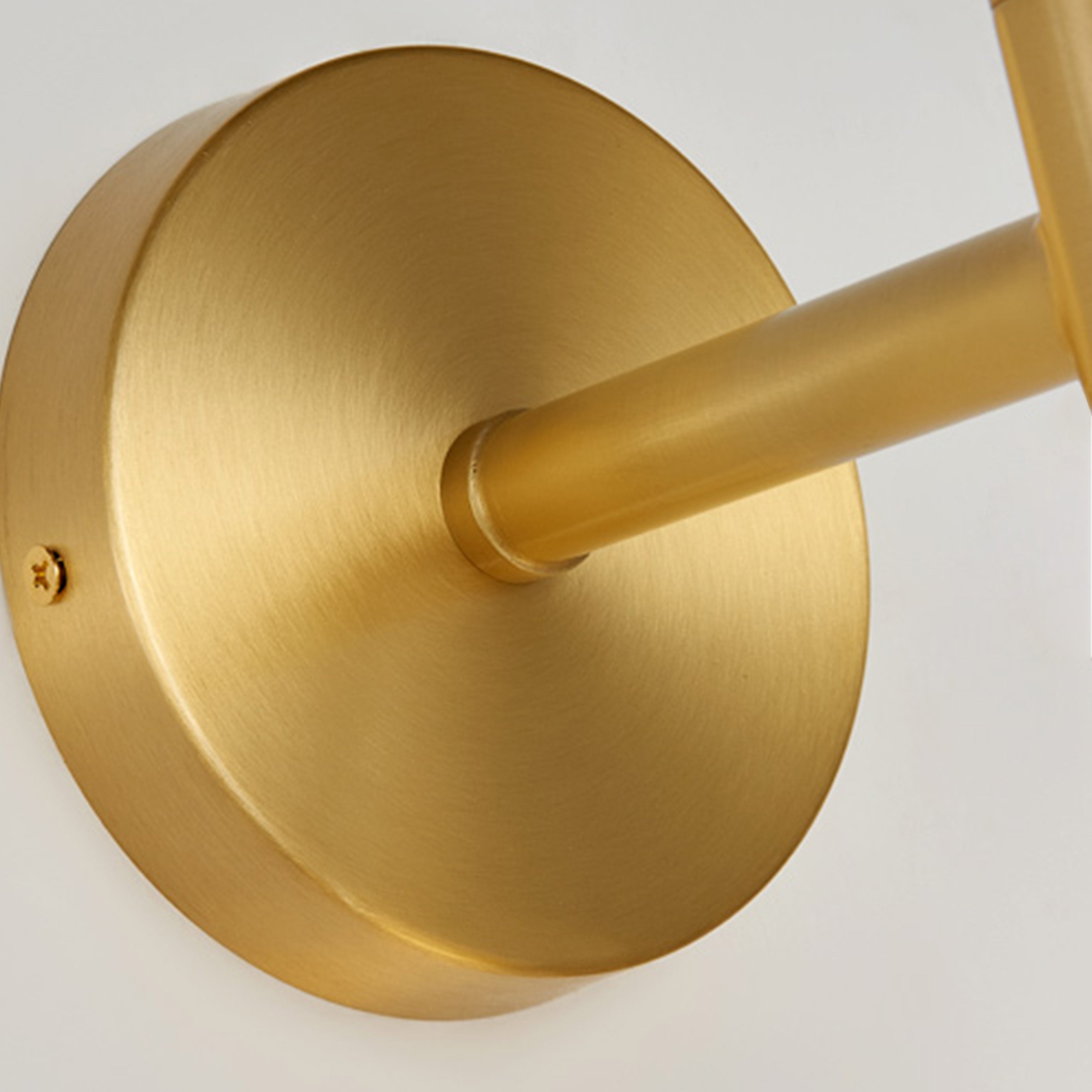 Nordische Wandbeleuchtung GOLD GOLD TREARDROP WALL Leuchtenbeleuchtung mit Glasschatten