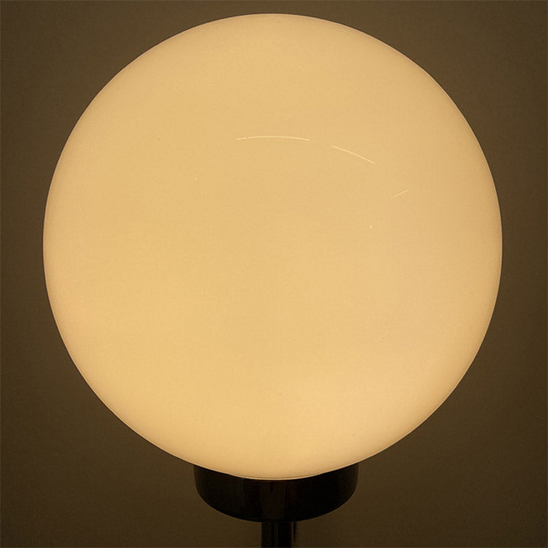 Contemporary 1-Light Wall Sconce Spherical Glass Wall Mounted Light for Living Room