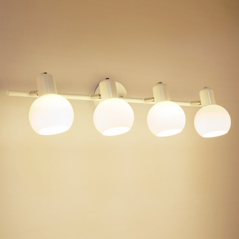 Sfere per il bagno di lampada con applique da bagno in stile minimalista illuminazione da parete