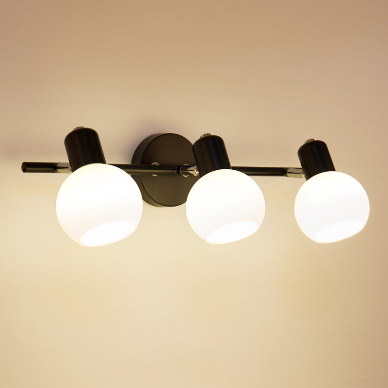 Sfere per il bagno di lampada con applique da bagno in stile minimalista illuminazione da parete