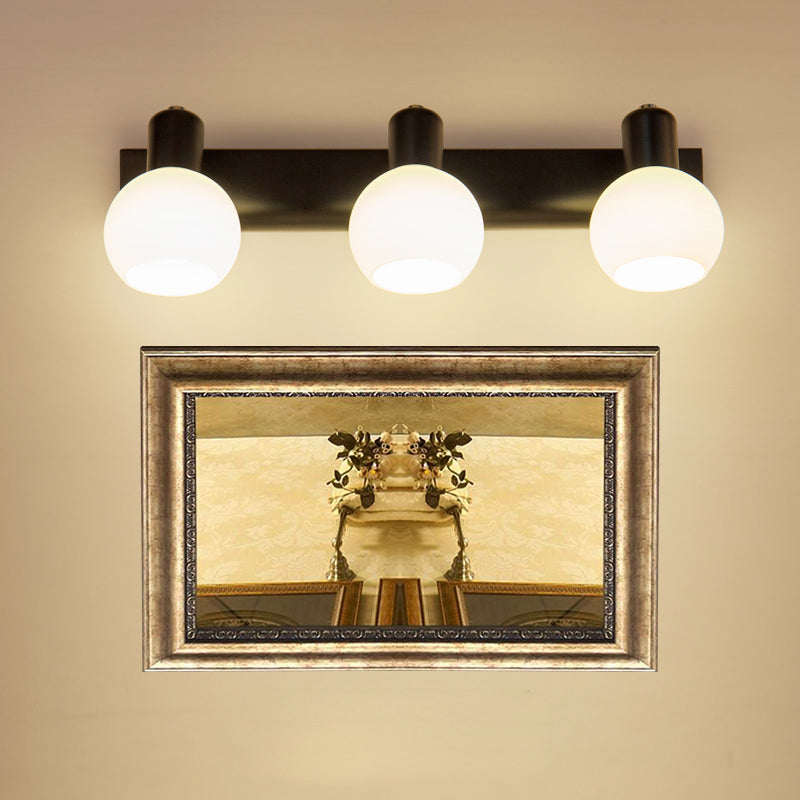 Sfere per il bagno di lampada con applique da bagno in stile minimalista illuminazione da parete
