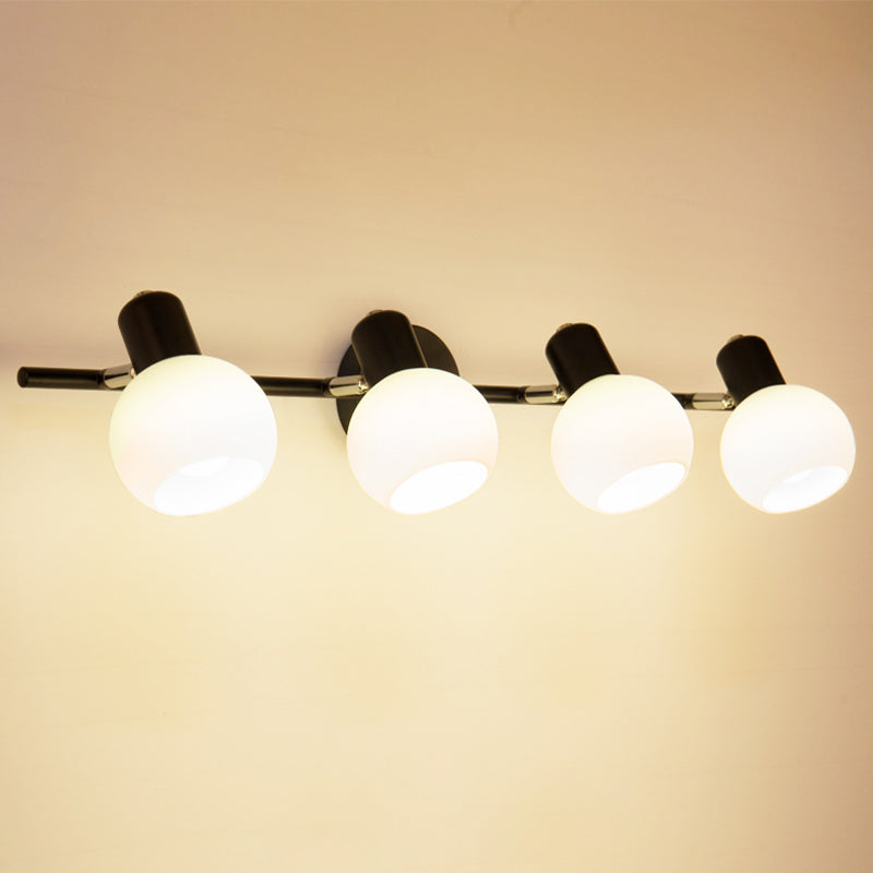 Sfere per il bagno di lampada con applique da bagno in stile minimalista illuminazione da parete