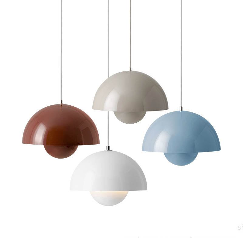Modern Luce di lusso a pendente singolo Light Globe in ferro battuto Lampada sospesa per sala da pranzo
