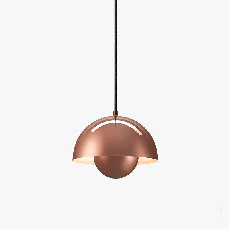 Modern Luce di lusso a pendente singolo Light Globe in ferro battuto Lampada sospesa per sala da pranzo