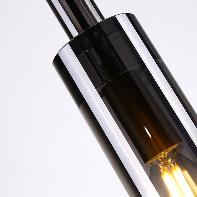 1 éclairage pendentif à cylindre léger