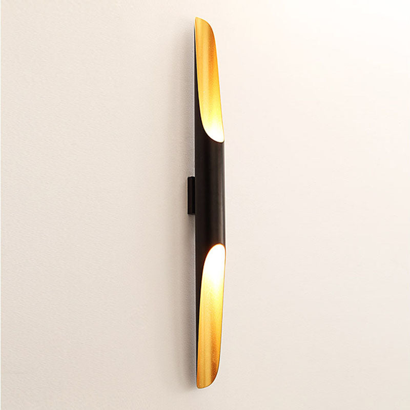 Modern Simple Linear Wall Mounted Light 1-Light Aluminum Wall Lamp for Living Room