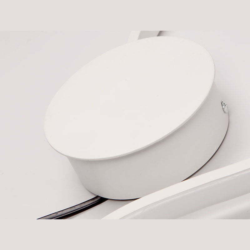 Lampada con scarpa con scarpa con scarpa con foglie contemporanea a monte a parete a parete in metallo