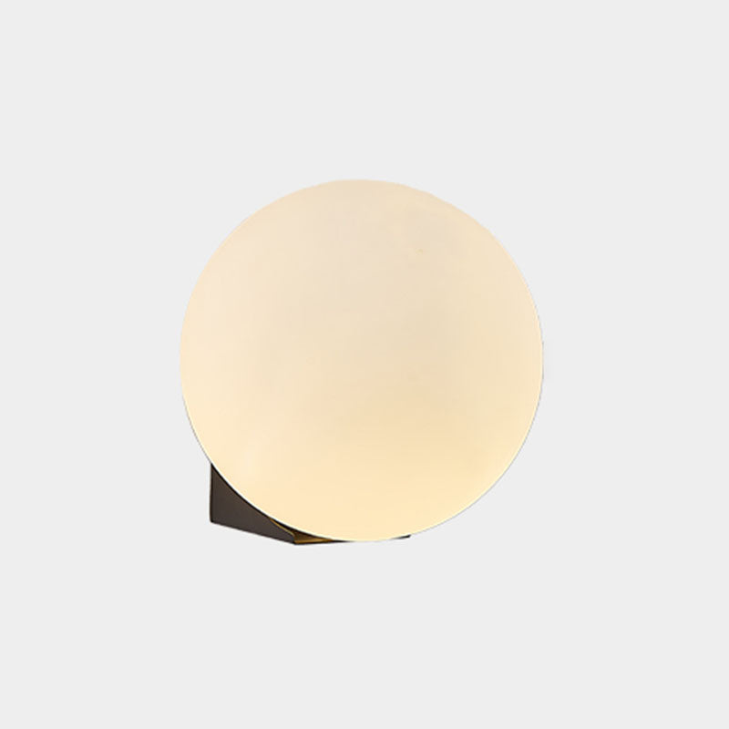 Spherical Wall Light Fixture Minimalist Style Glass Wall Mounted Light for Bedroom