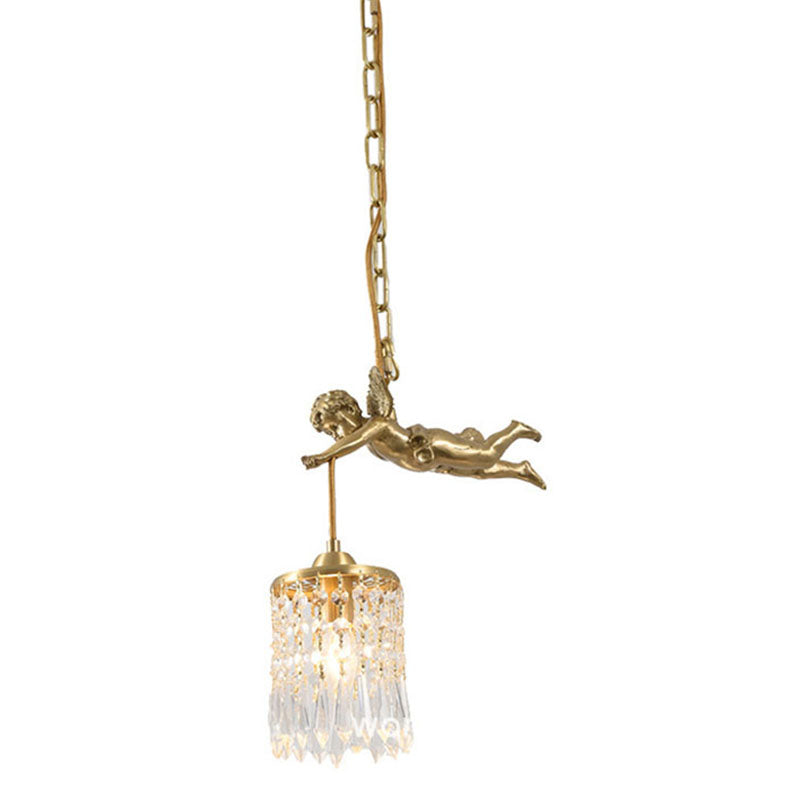 1 éclairage pendentif à cylindre léger