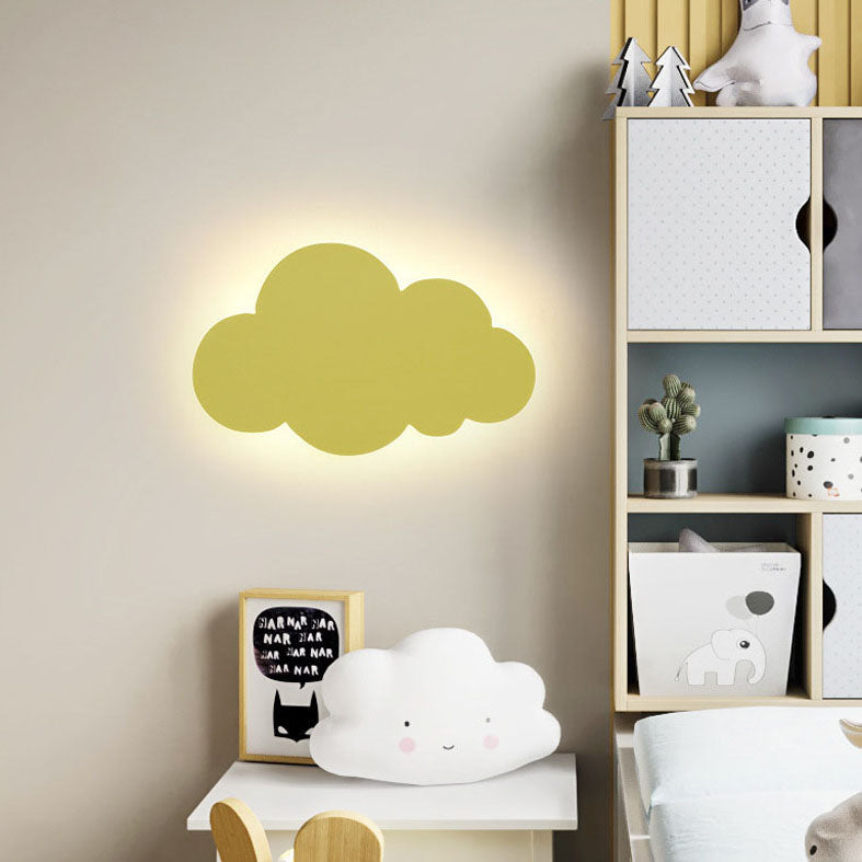 Cloud Metal Wall Plighting Lighting Minimalist Style LED Lighting Ilumining para dormitorio