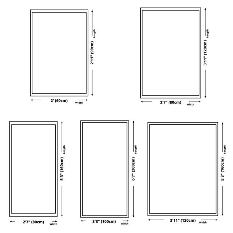 Minimalistischer Innenteppich Geometriemuster Polyester Färbung Widerender Fläche Teppich für Wohnzimmer