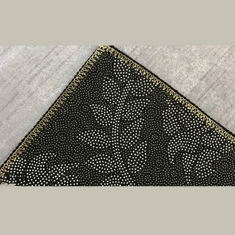 Minimalist Indoor Rug Geometry Pattern Modern Rug Polyester Anti-slip Area Rug for Living Room