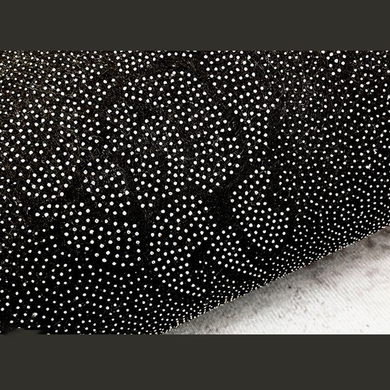 Grey Modern Rug Polyester Stripe Indoor Rug Stain Resistant Carpet for Home Decoration