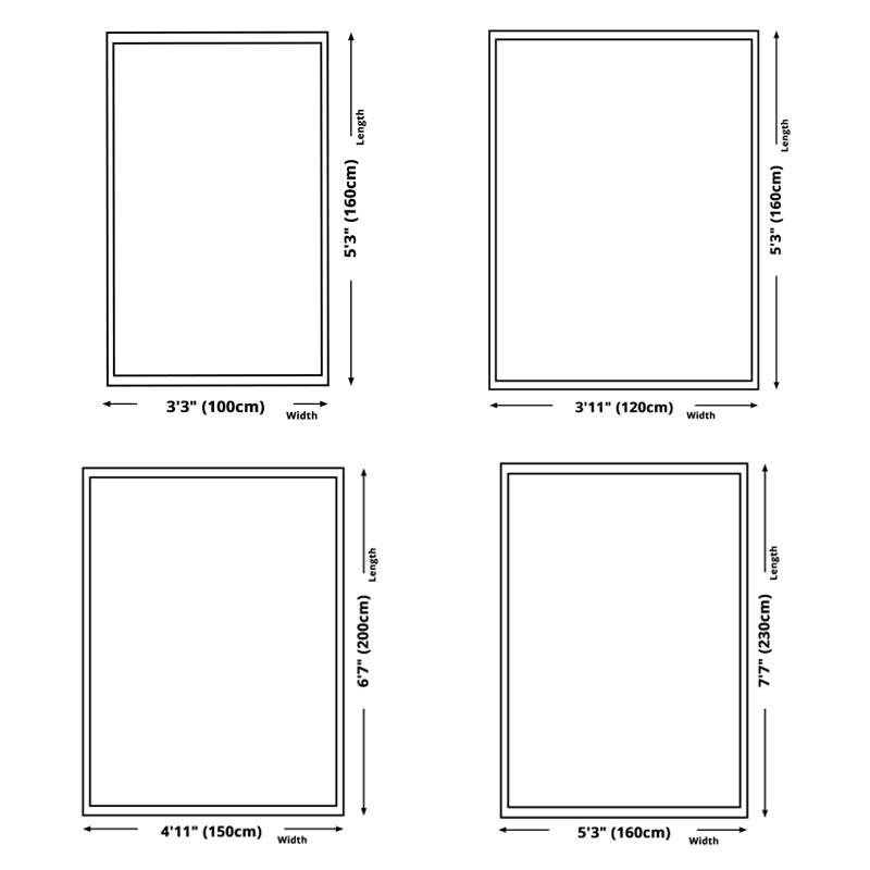 Distinctive Tiger Pattern Rug Trendy Modern Carpet Polyester Friendly Washable Rug for Home Decor