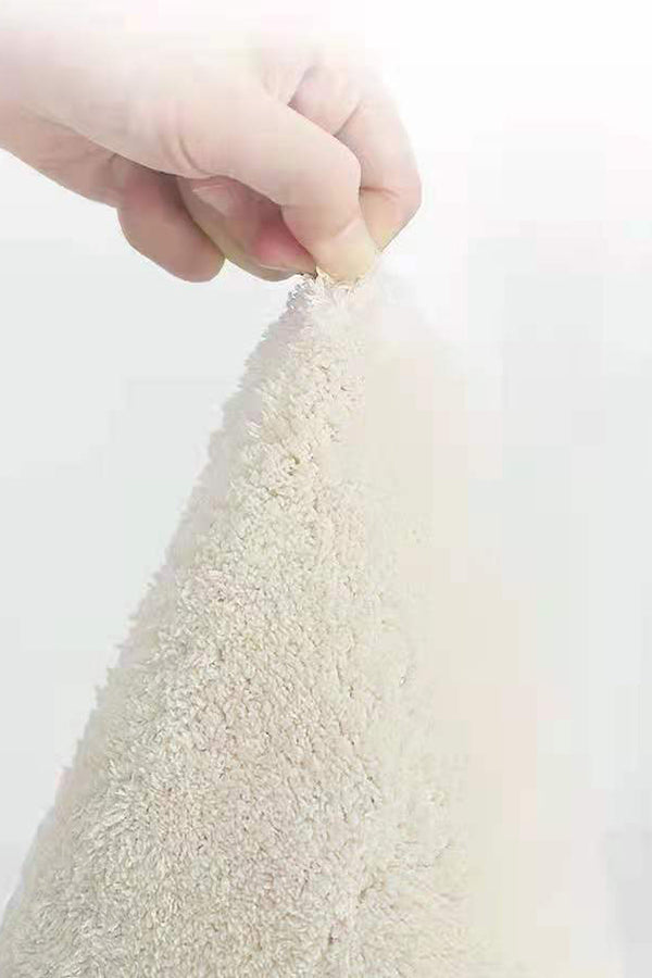 Blue Contemporary Carpet Polyester Abstract Rug Anti-Split Backing Indoor Carpet for Home Decor