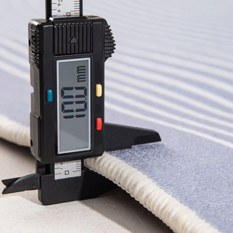 Stylish Grey Tye Dye Carpet Polyester Modern Area Rug Anti-Slip Washable Rug for Home Decor