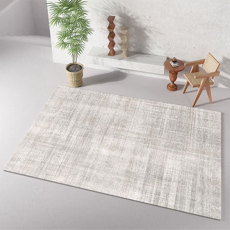 Modern Living Room Area Rug Apricot Polyester Rug Polyester Stain Resistant Area Carpet