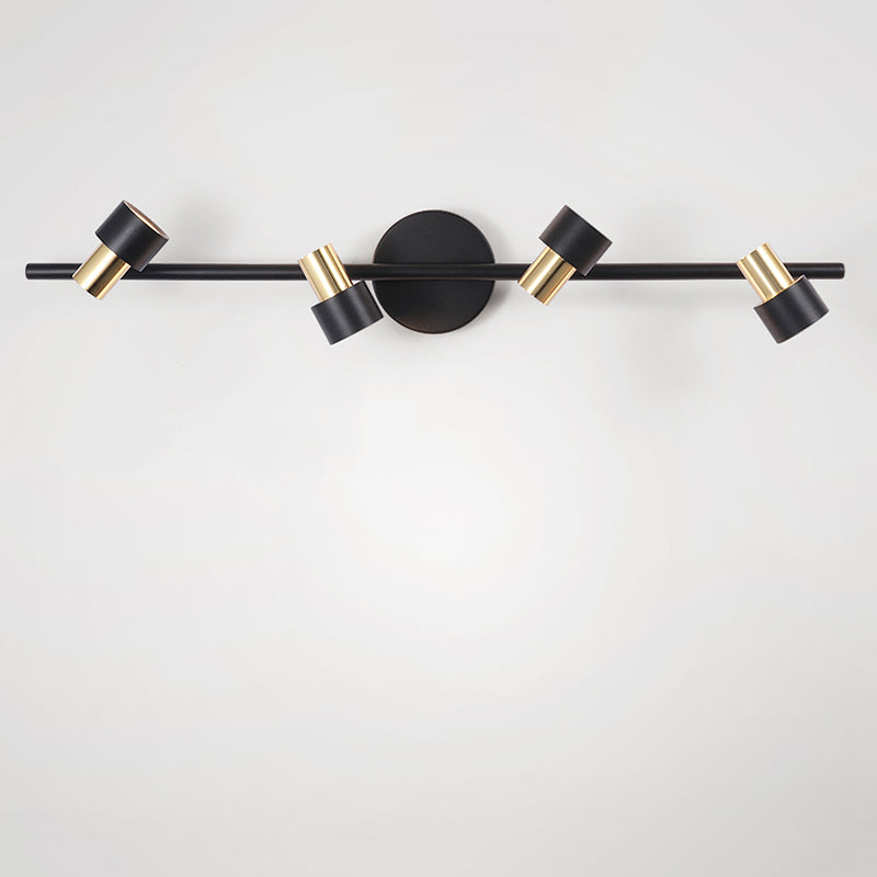 Modern Style Aluminum Wall Mount Lamp Bedroom Bedroom Wall Lighting Fixture with 1 Spotlight