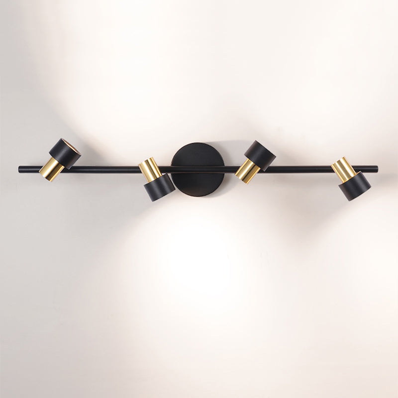 Modern Style Aluminum Wall Mount Lamp Bedroom Bedroom Wall Lighting Fixture with 1 Spotlight