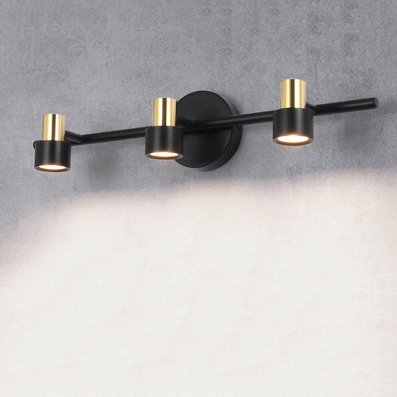 Modern Style Aluminum Wall Mount Lamp Bedroom Bedroom Wall Lighting Fixture with 1 Spotlight