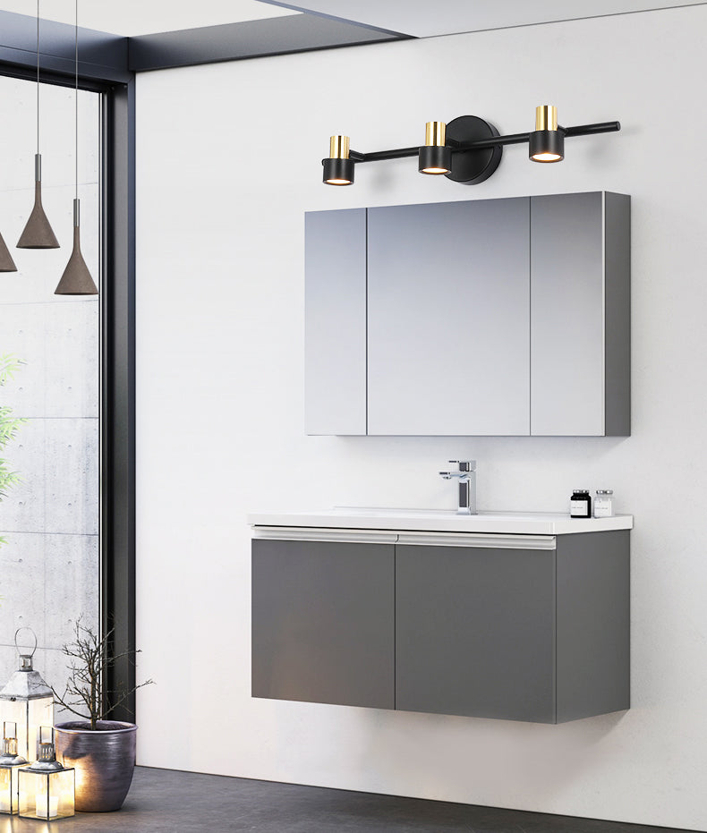 Moderne stijl aluminium wandmontage lamp slaapkamer slaapkamer wandverlichting armatuur met 1 spotlight