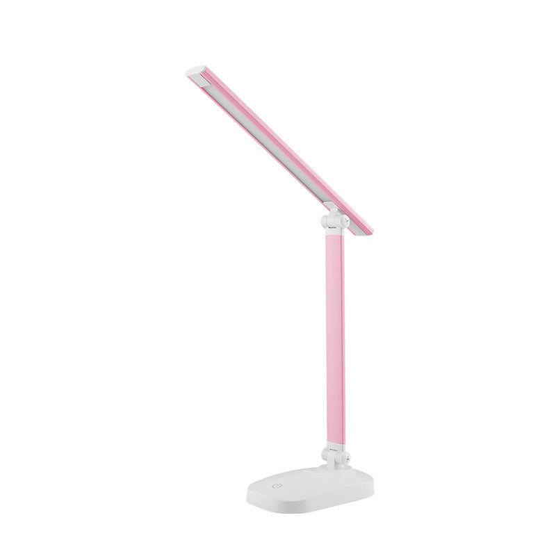 Foldable USB Table Lamp Modern Plastic Kids Bedroom LED Reading Book Light