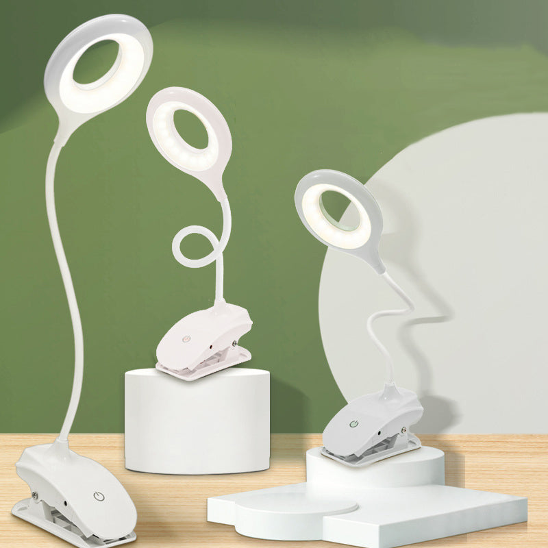 Éclairage de bureau en plastique circulaire LED ÉTUDE BLANC NORC