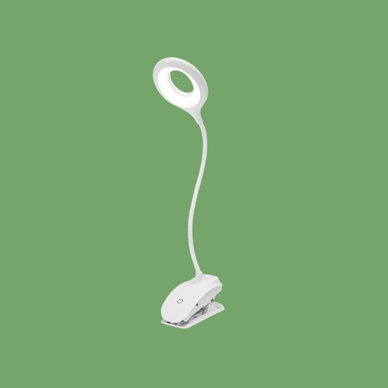 Éclairage de bureau en plastique circulaire LED ÉTUDE BLANC NORC