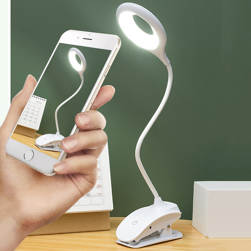 Éclairage de bureau en plastique circulaire LED ÉTUDE BLANC NORC