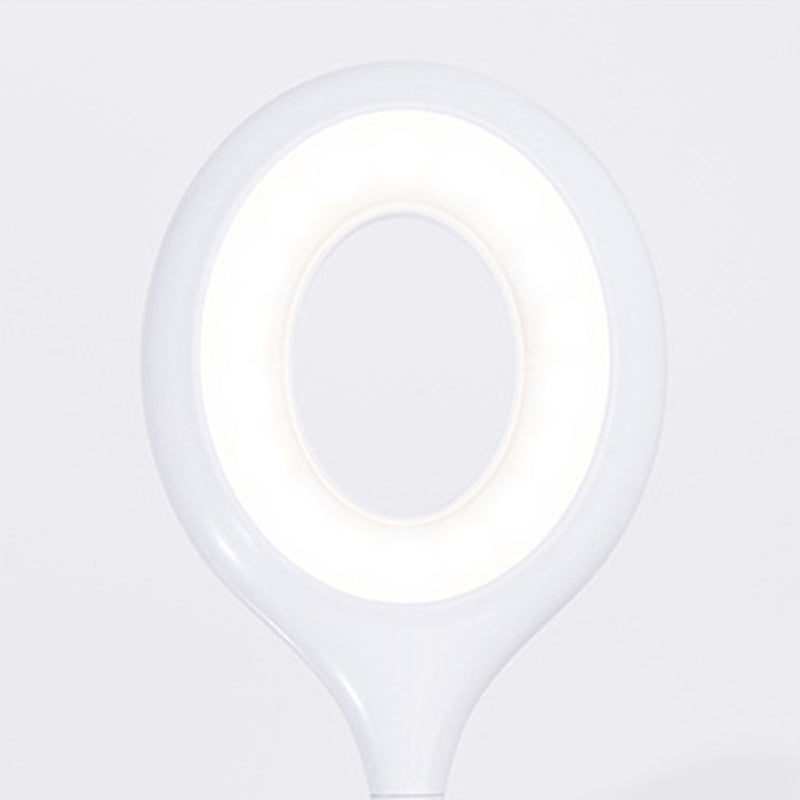 Éclairage de bureau en plastique circulaire LED ÉTUDE BLANC NORC