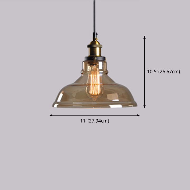 1 lumière suspendue au plafond suspension en verre contemporain suspension suspendue pour le restaurant