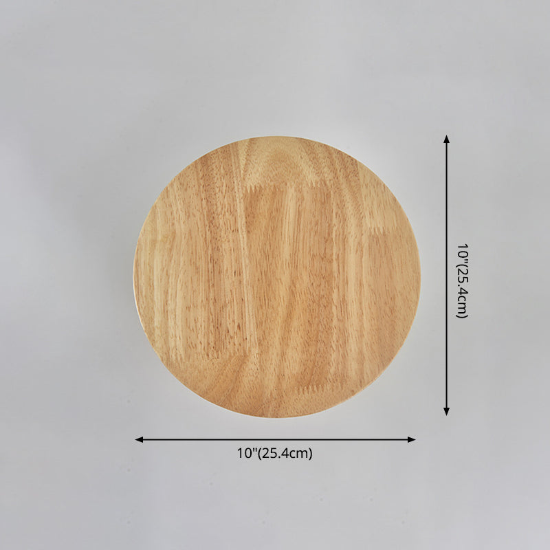 Éclairage d'éclairage géométrique du bois