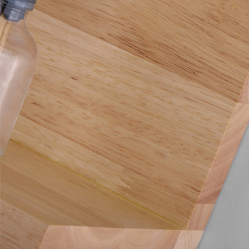 Illuminazione a parete quadrata in stile nordico lampada da parete camera da letto in legno in beige