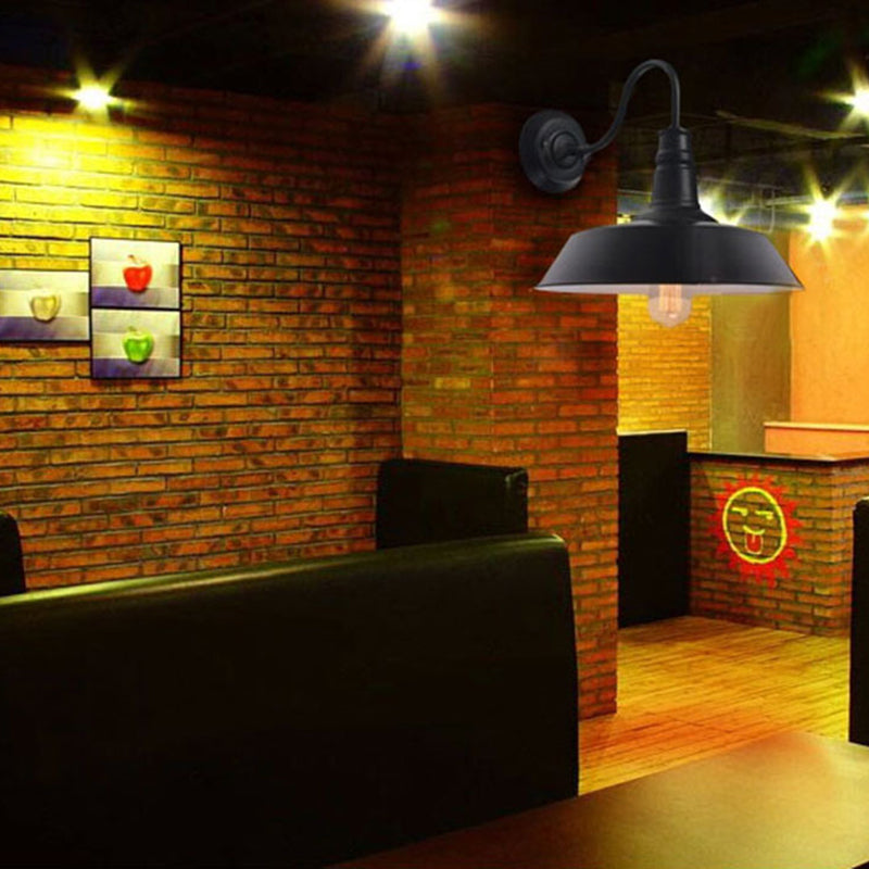 Barn Wall Mounted Lamps Vintage Industrial Metal Wall Sconces Lighting Fixtures for Courtyard