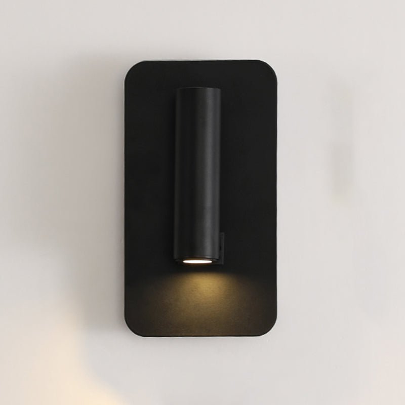 Minimalismo in metallo a parete a parete illuminazione a parete a 1 luci per la camera da letto