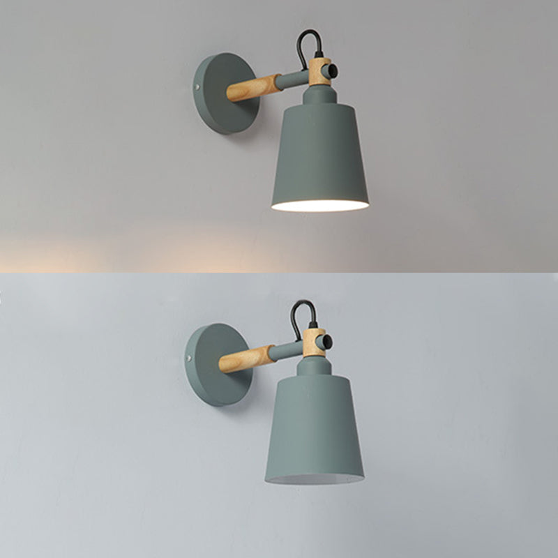 Adquisición de iluminación de pared en forma de cono de metal de estilo Minimalista de pared de estilo montado en la pared