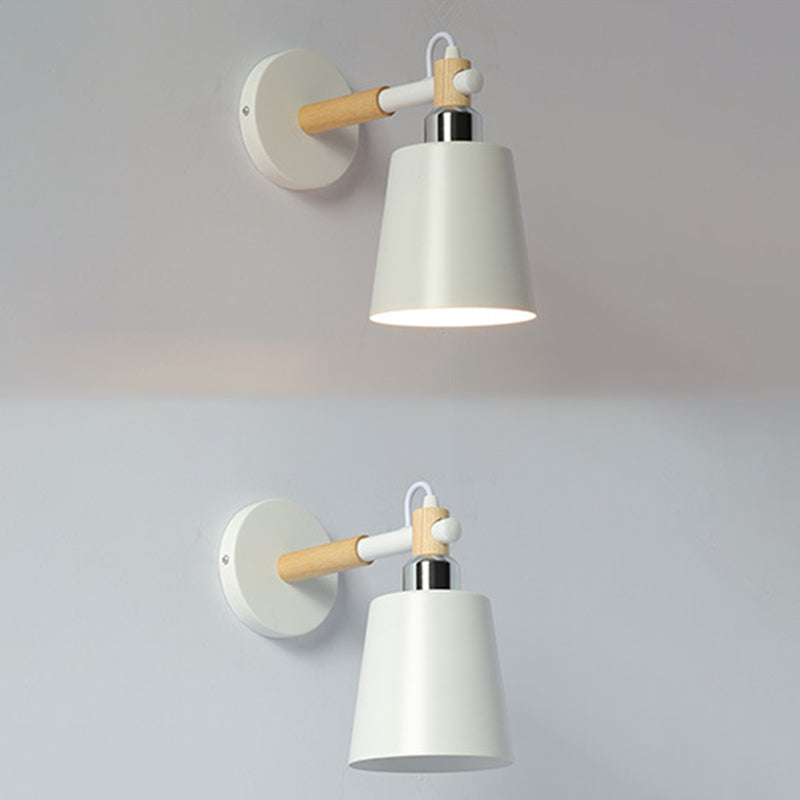 Adquisición de iluminación de pared en forma de cono de metal de estilo Minimalista de pared de estilo montado en la pared