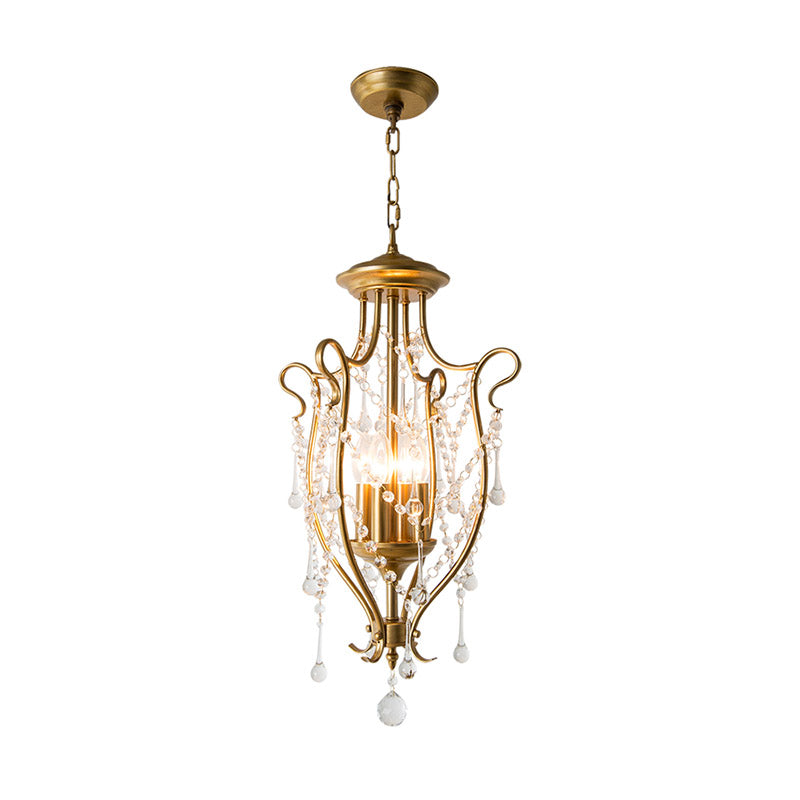 Couche de lustre en or