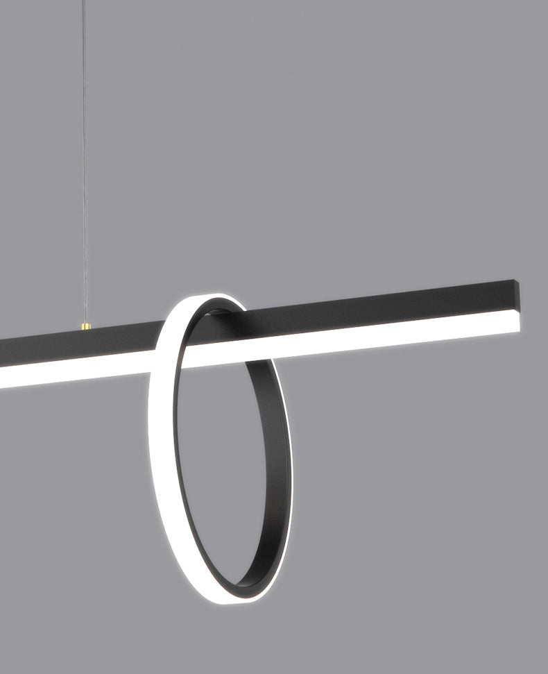 Lumo lampadario dell'isola ombreggiata Luce a LED SEMPLICITÀ LED BLACO APPLICO APPLICARE PER LA CUSCINA