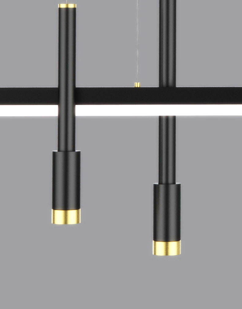 Lumo lampadario dell'isola ombreggiata Luce a LED SEMPLICITÀ LED BLACO APPLICO APPLICARE PER LA CUSCINA