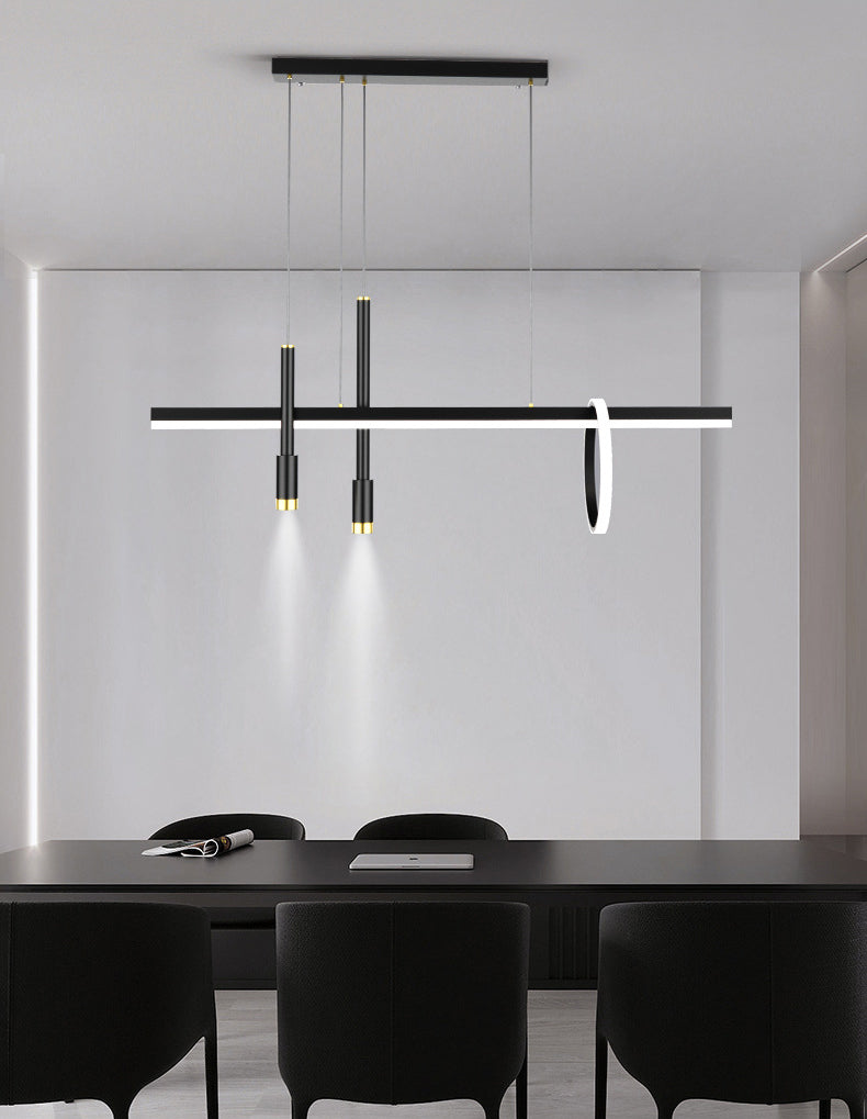 Lumo lampadario dell'isola ombreggiata Luce a LED SEMPLICITÀ LED BLACO APPLICO APPLICARE PER LA CUSCINA