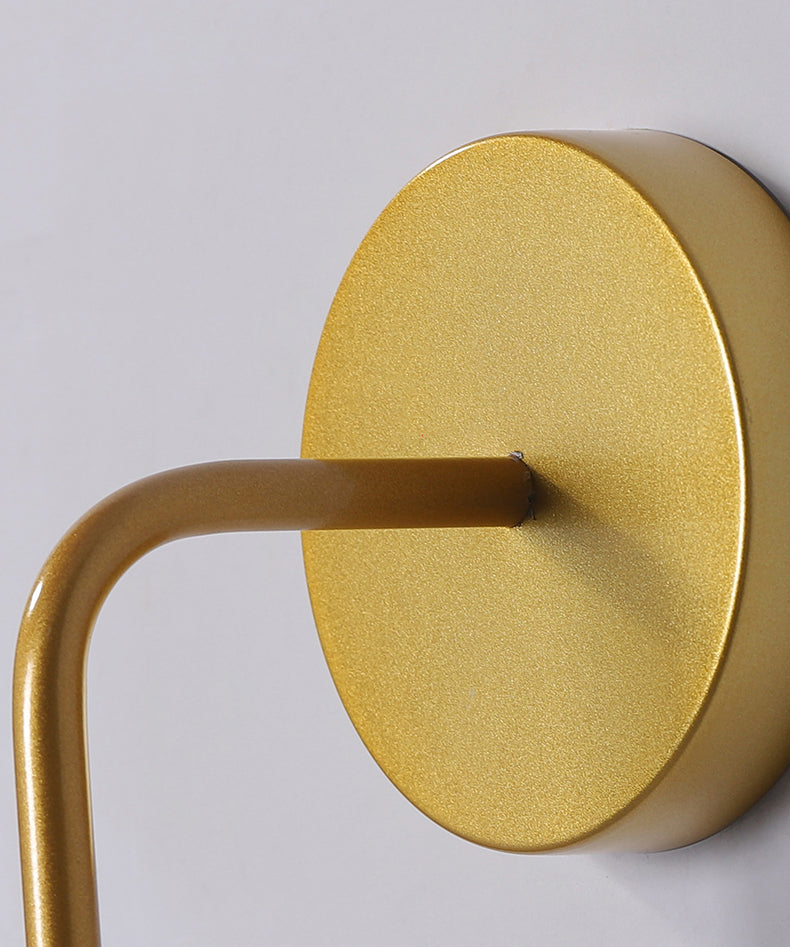 Metal Geometric Wall Light Fixture Minimalist-Style LED Wall Mounted Light Fixture