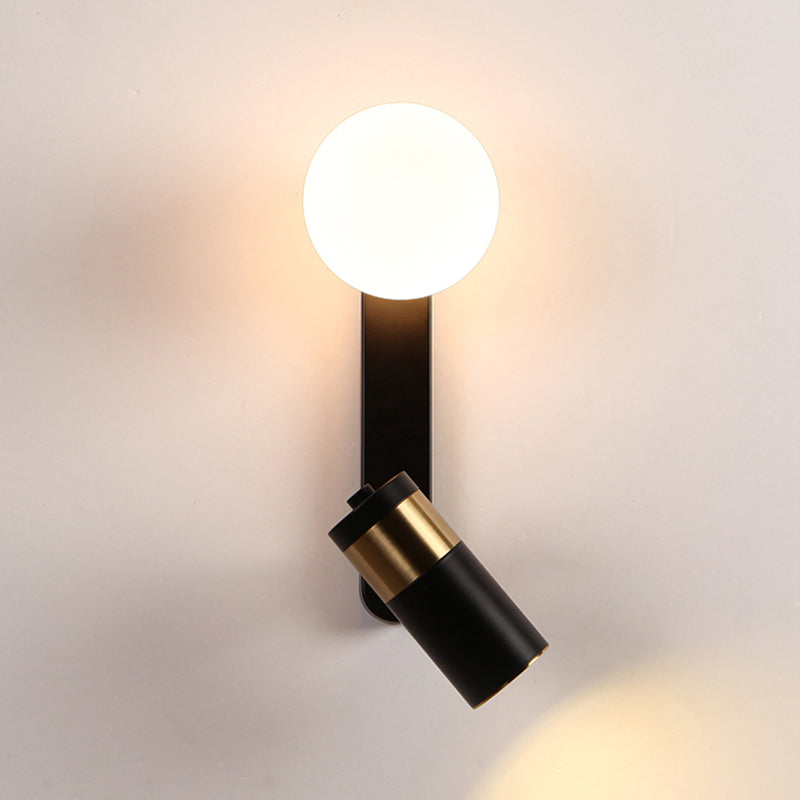 Glass Modern Nordic Wall Sconce Global 1 Spotlight Wall Mounted Light for Bedroom