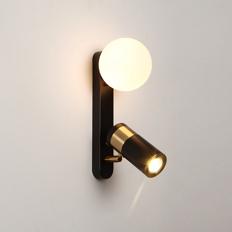Glass Modern Nordic Wall Sconce Global 1 Spotlight Wall Mounted Light for Bedroom