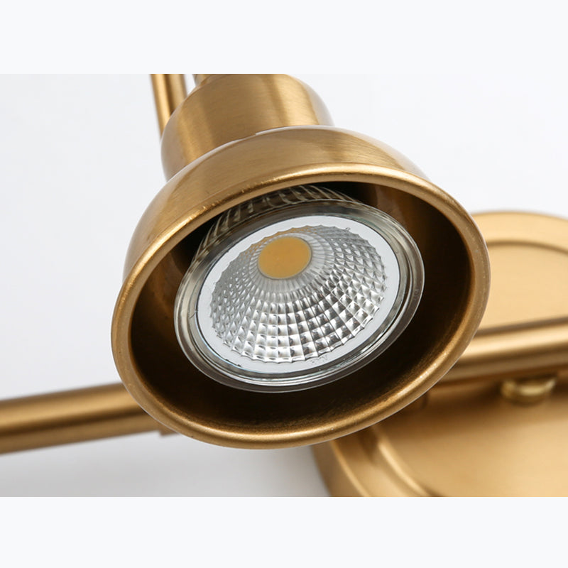 Postmodern Simplicity Bell Vanity Sconce Lights Metallic Wall Mount Light Fixture for Bathroom