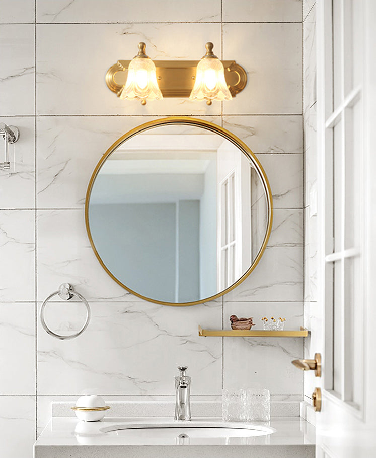 Semplicità vintage Bell Bell Vanity Sconce Sconce Light Segree per bagno per bagno