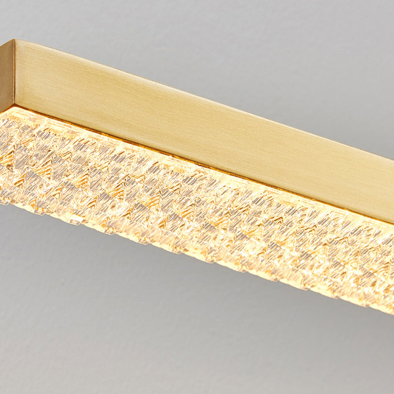 Contemporary Simplicity Linear Vanity Light Fixture Acrylic Wall Lighting Fixtures for Bathroom