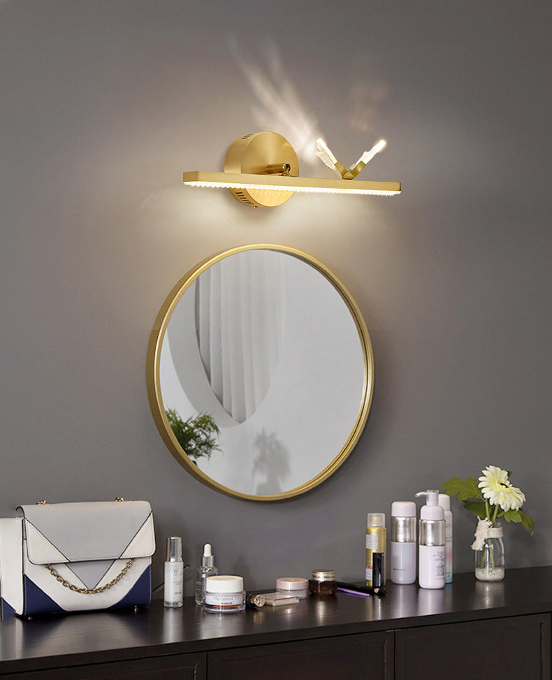Contemporary Simplicity Linear Vanity Light Fixture Acrylic Wall Lighting Fixtures for Bathroom